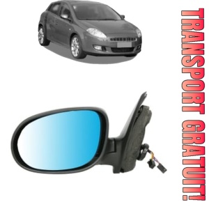 Oglinda Stanga FIAT BRAVO Van (198_) din 2008 - 2014, Auto, Reglaj electric, Completa