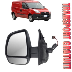 Oglinda Stanga FIAT DOBLO Cargo (263_) din 2010 - 2023, Auto, Reglaj mecanic, Completa