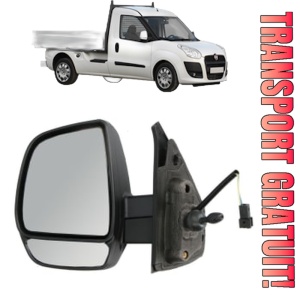 Oglinda Stanga FIAT DOBLO Platform/Chassis (263_) din 2010 - 2023, Auto, Reglaj manual, Completa