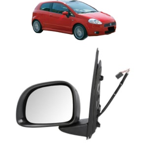 Oglinda Stanga FIAT PANDA (312_, 319_) din 2012 - 2022, Auto, Reglaj electric, Completa - Img 2