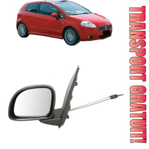 Oglinda Stanga FIAT PANDA (312_, 319_) din 2012 - 2022, Auto, Reglaj mecanic, Completa