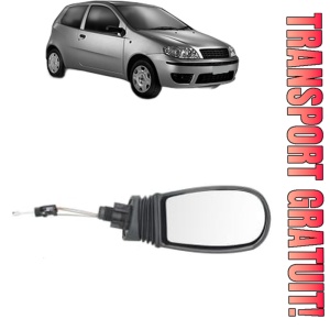 Oglinda Stanga FIAT PUNTO (188_) din 1999 - 2012, Auto, Reglaj mecanic, Completa