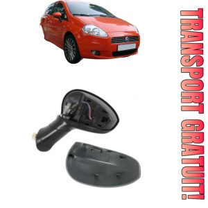 Oglinda Stanga FIAT PUNTO (199_) din 2012 - 2018, Auto, Reglaj electric, Completa