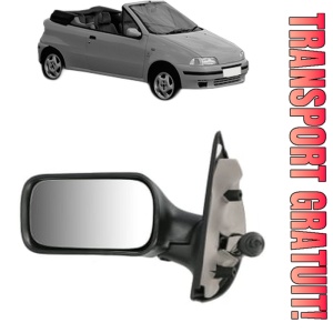 Oglinda Stanga FIAT PUNTO Convertible (176_) din 1994 - 2000, Auto, Reglaj mecanic, Completa