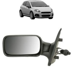 Oglinda Stanga FIAT PUNTO din 1993 - 2015, Auto, Reglaj mecanic, Completa - Img 2