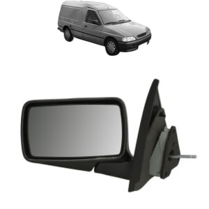 Oglinda Stanga FORD ESCORT V Express (AVF) din 1990 - 1994, Auto, Reglaj mecanic, Completa - Img 2