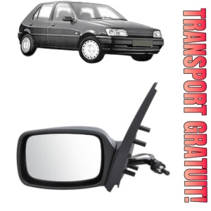 Oglinda Stanga FORD FIESTA III (GFJ) din 1989 - 1997, Auto, Reglaj mecanic, Completa