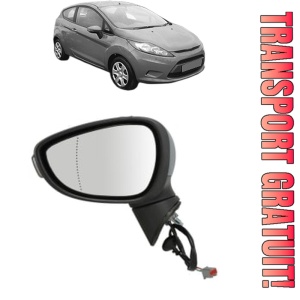 Oglinda Stanga FORD FIESTA VI (CB1, CCN) din 2008 - 2018, Auto, Reglaj electric, Completa