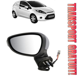 Oglinda Stanga FORD FIESTA VI Van din 2008 - 2017, Auto, Reglaj electric, Completa