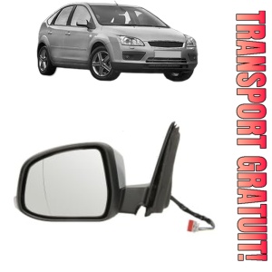 Oglinda Stanga FORD FOCUS II (DA_, HCP, DP) din 2004 - 2012, Auto, Reglaj electric, Completa