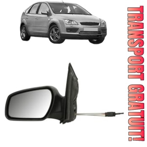 Oglinda Stanga FORD FOCUS II (DA_, HCP, DP) din 2004 - 2012, Auto, Reglaj mecanic, Completa