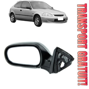 Oglinda Stanga HONDA CIVIC VI Hatchback (EJ, EK) din 1995 - 2001, Auto, Reglaj electric, Completa