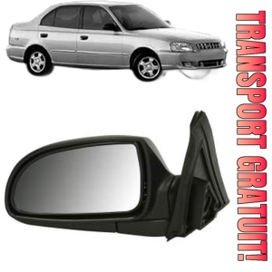 Oglinda Stanga HYUNDAI ACCENT II Saloon (LC) din 1999 - 2006, Auto, Reglaj electric, Completa