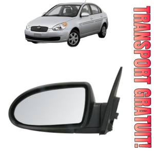 Oglinda Stanga HYUNDAI ACCENT III Saloon (MC) din 2005 - 2010, Auto, Reglaj electric, Completa