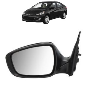Oglinda Stanga HYUNDAI ACCENT IV (RB) din 2010 - 2018, Auto, Reglaj electric, Completa - Img 2