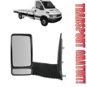 Oglinda Stanga IVECO DAILY III Platform/Chassis din 1999 - 2006, Auto, Reglaj manual, Completa
