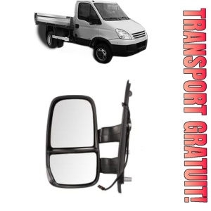 Oglinda Stanga IVECO DAILY IV Platform/Chassis din 2006 - 2011, Auto, Reglaj manual, Completa