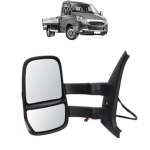 Oglinda Stanga IVECO DAILY V Platform/Chassis din 2011 - 2014, Auto, Reglaj manual, Completa - Img 2