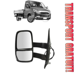 Oglinda Stanga IVECO DAILY V Platform/Chassis din 2011 - 2014, Auto, Reglaj manual, Completa