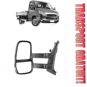 Oglinda Stanga IVECO DAILY V Platform/Chassis din 2011 - 2014, Auto, Reglaj manual, Completa