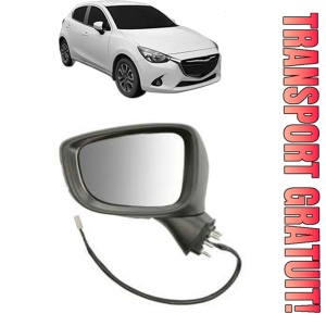 Oglinda Stanga MAZDA 2 Hatchback (DL, DJ) din 2014 - 2021, Auto, Reglaj electric, Completa