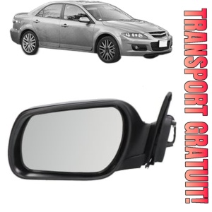 Oglinda Stanga MAZDA 6 Hatchback (GG) din 2002 - 2007, Auto, Reglaj electric, Completa