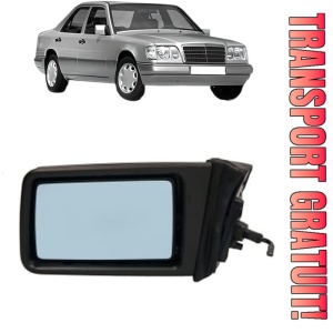 Oglinda Stanga MERCEDES-BENZ 124 Saloon (W124) din 1984 - 1993, Auto, Reglaj mecanic, Completa
