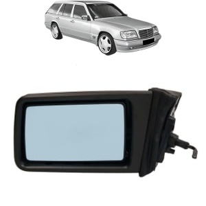 Oglinda Stanga MERCEDES-BENZ 124 T-Model (S124) din 1985 - 1993, Auto, Reglaj mecanic, Completa - Img 2