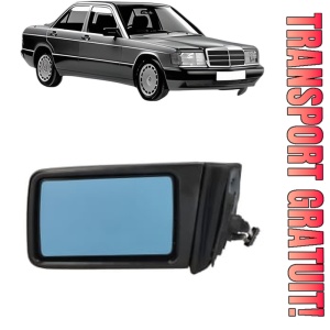 Oglinda Stanga MERCEDES-BENZ 190 (W201) din 1982 - 1993, Auto, Reglaj electric, Completa