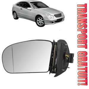 Oglinda Stanga MERCEDES-BENZ C-CLASS Coupe (CL203) din 2001 - 2008, Auto, Reglaj electric, Completa