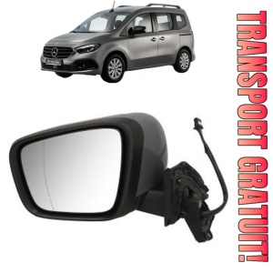 Oglinda Stanga MERCEDES-BENZ CITAN Box Body/MPV (W420) din 2021 - 2022, Auto, Reglaj electric, Completa
