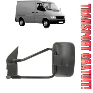 Oglinda Stanga MERCEDES-BENZ SPRINTER 2-t Van (B901, B902) din 1995 - 2006, Auto, Reglaj manual, Completa