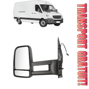 Oglinda Stanga MERCEDES-BENZ SPRINTER 3-t Van (B906) din 2006 - 2018, Auto, Reglaj manual, Completa