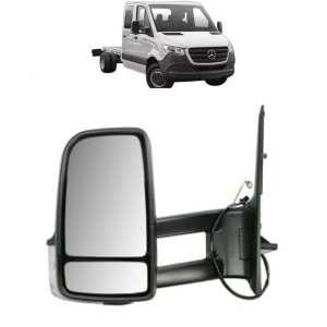 Oglinda Stanga MERCEDES-BENZ SPRINTER 4-t Platform/Chassis (B907, B910) din 2018 - 2024, Auto, Reglaj electric, Completa - Img 2