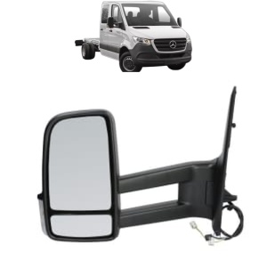 Oglinda Stanga MERCEDES-BENZ SPRINTER 4-t Platform/Chassis (B907, B910) din 2018 - 2024, Auto, Reglaj electric, Completa - Img 2