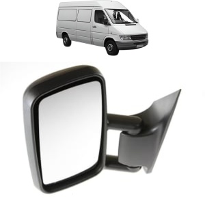 Oglinda Stanga MERCEDES-BENZ SPRINTER 4-t Van (B904) din 1995 - 2006, Auto, Reglaj manual, Completa - Img 2