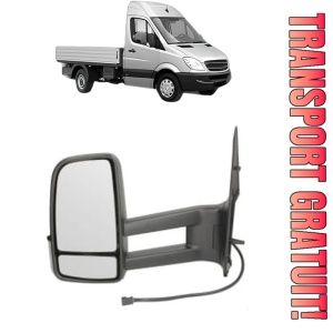 Oglinda Stanga MERCEDES-BENZ SPRINTER 5-t Platform/Chassis (B906) din 2006 - 2019, Auto, Reglaj electric, Completa
