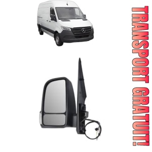 Oglinda Stanga MERCEDES-BENZ SPRINTER 5-t Van (B907) din 2018 - 2021, Auto, Reglaj electric, Completa