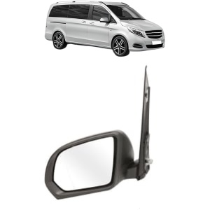 Oglinda Stanga MERCEDES-BENZ V-CLASS (W447) din 2014 - 2024, Auto, Reglaj manual, Completa - Img 2