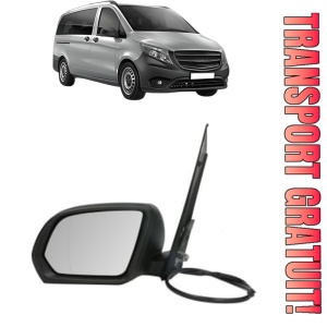 Oglinda Stanga MERCEDES-BENZ VITO Tourer (W447) din 2014 - 2024, Auto, Reglaj electric, Completa