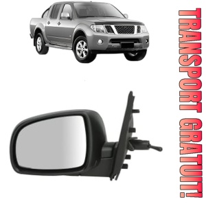 Oglinda Stanga NISSAN NAVARA NP300 (D40) din 2004 - 2016, Auto, Reglaj mecanic, Completa