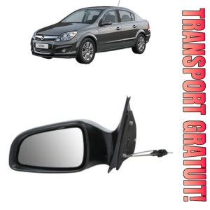 Oglinda Stanga OPEL ASTRA H CLASSIC Saloon (A04) din 2009 - 2014, Auto, Reglaj mecanic, Completa