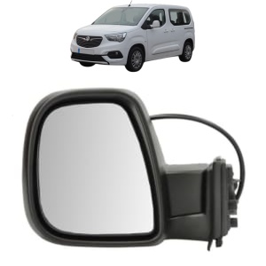 Oglinda Stanga OPEL COMBO E Tour / Life (K9) din 2018 - 2019, Auto, Reglaj electric, Completa - Img 2