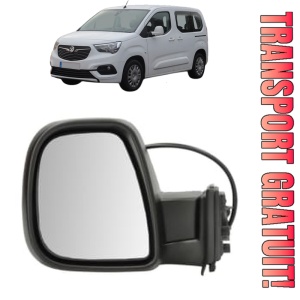 Oglinda Stanga OPEL COMBO E Tour / Life (K9) din 2018 - 2019, Auto, Reglaj electric, Completa