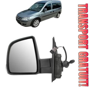 Oglinda Stanga OPEL COMBO Tour din 2001 - 2011, Auto, Reglaj mecanic, Completa