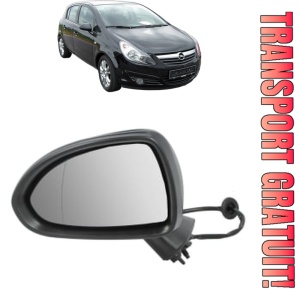 Oglinda Stanga OPEL CORSA D (S07) din 2006 - 2014, Auto, Reglaj electric, Completa