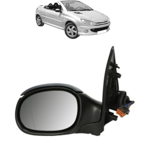Oglinda Stanga PEUGEOT 206 CC (2D) din 2000 - 2007, Auto, Reglaj electric, Completa - Img 2