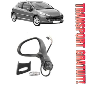 Oglinda Stanga PEUGEOT 207 din 2006 - 2015, Auto, Reglaj electric, Completa