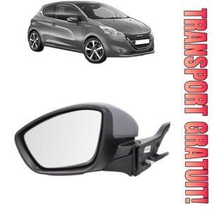 Oglinda Stanga PEUGEOT 208 I (CA_, CC_) din 2012 - 2019, Auto, Reglaj electric, Completa
