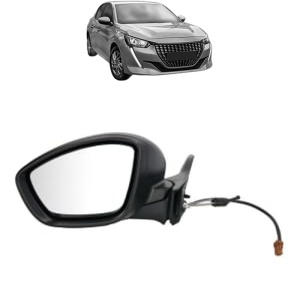 Oglinda Stanga PEUGEOT 208 II (UB_, UP_, UW_, UJ_) din 2019 - 2025, Auto, Reglaj mecanic, Completa - Img 2